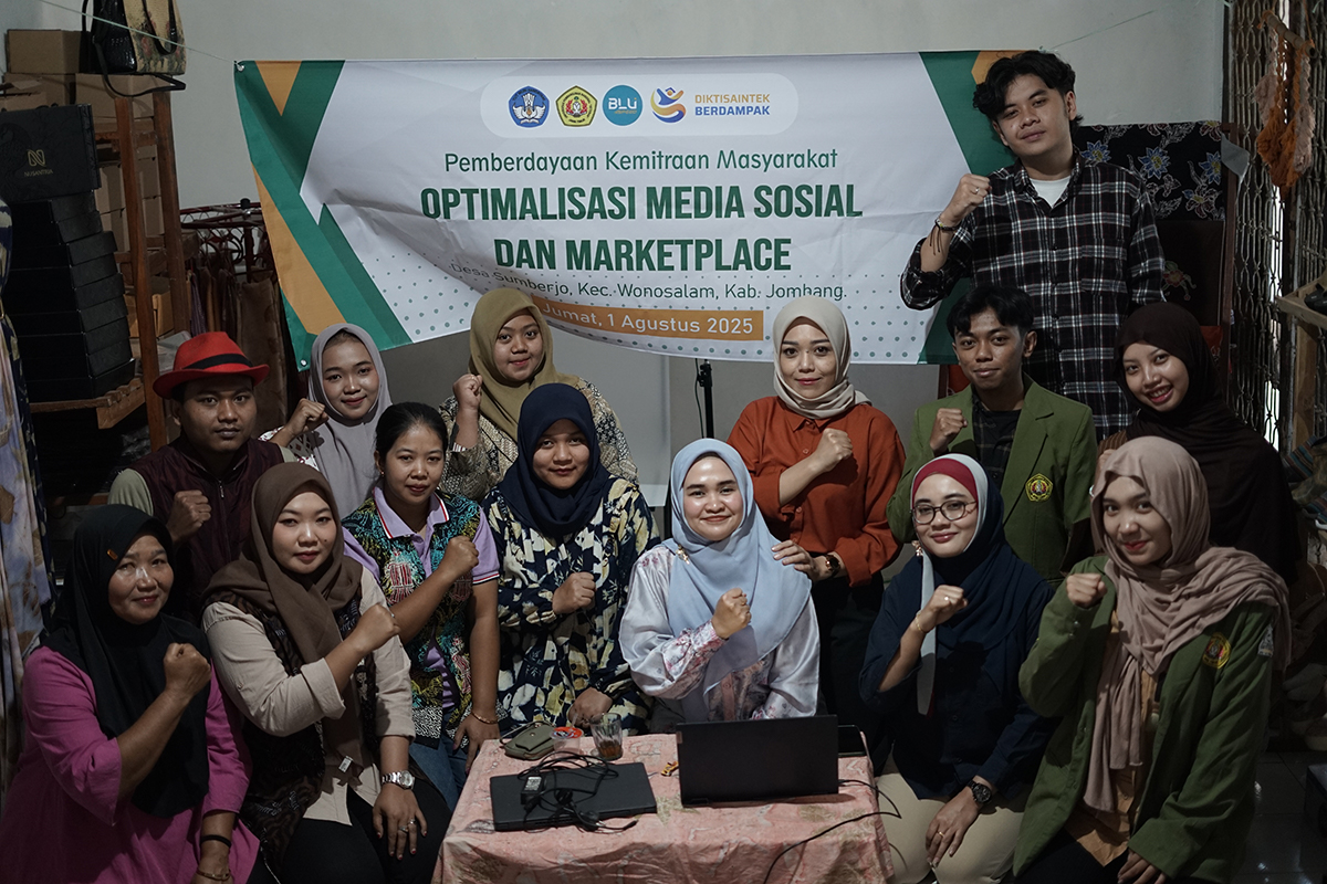 UPN Veteran Jatim Dorong UKM Nusantria Go Digital Melalui Optimalisasi Media Sosial dan Marketplace